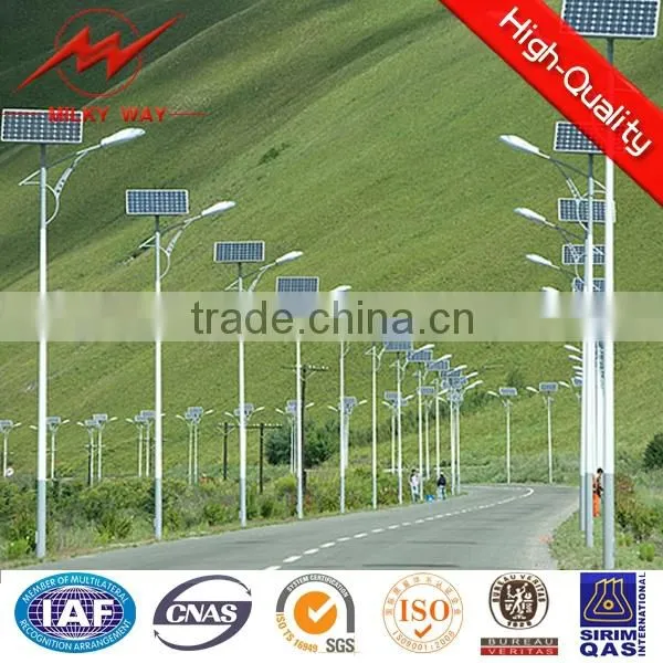 Galvanized Steel Pole Street Lighting Pole