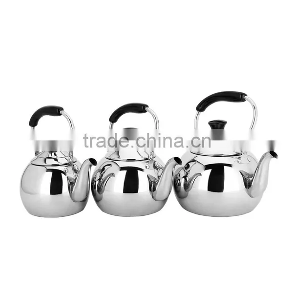 New Arrival Hotel Stainless Steel Kettle Mirror Polishing Manufacturing Process Kettle With Lip photo-2