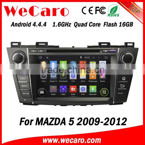 Wecaro WC-MZ8005 Android 4.4.4 Car Dvd Player for Mazda 5 2009 2010 2011 2012 Car Radio 3G Wifi Playstore photo-3