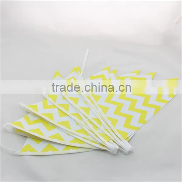 Triangle Decorative Flags Banners for Party photo-5