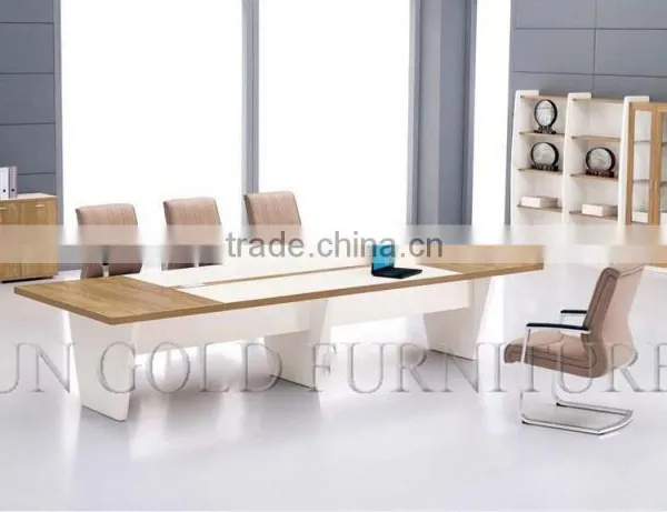 Luxury Conference Room Table Wooden Modern Meeting Conference Table (SZ-MT072) photo-4