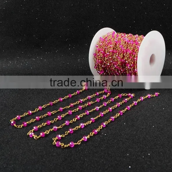 Natural Red Agate Stone 5mm Round Faceted Beaded Rose Quartz Beads Chain-Free Shipping photo-2