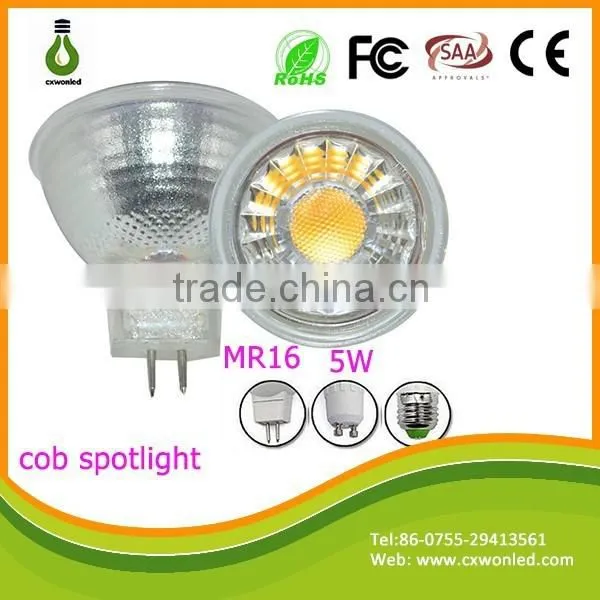 COB Led Ceiling Lights Mr16 5w Glass Led Spotlight photo-6