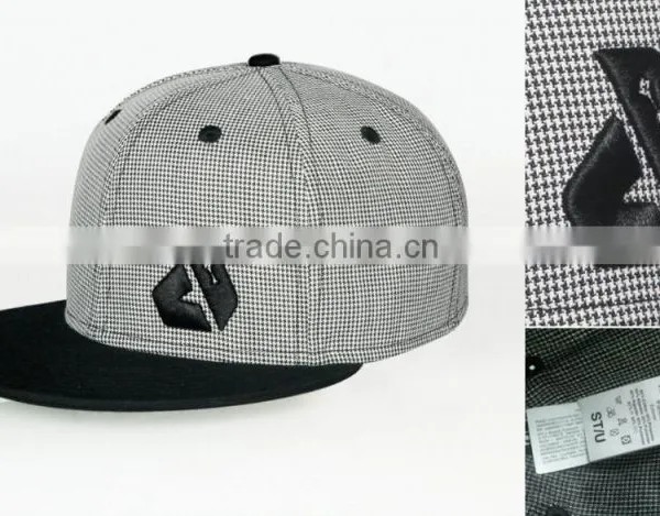 NEW Black Fashion Trend Men's Snapback Adjustable Baseball Cap Hip Hop Hat photo-5