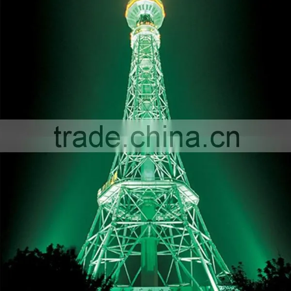 30m Hot Dip Galvanized Steel Tower Pole , Telecom Pole for Radio Signal tv Antenna photo-2