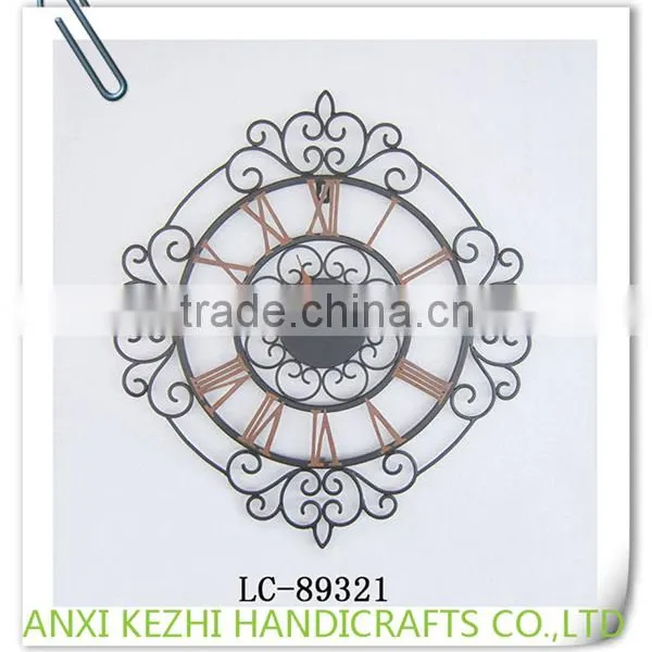 LC-89232 Antique Round Wall Clock Big Size Roman Numerals Wall Clock Quality Choice photo-5