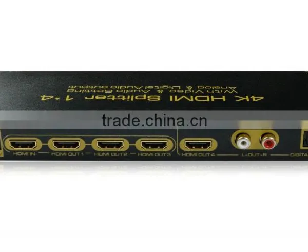 HDMI 4 Port Way Distribution Splitter 1x4 1 In 4 Out photo-2