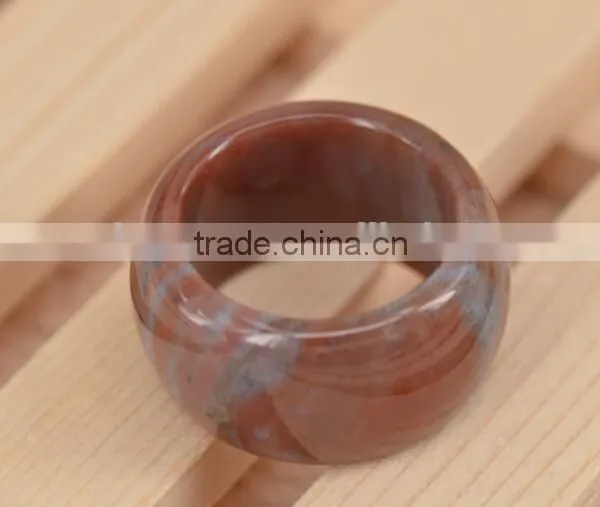 Mixed Different Style of Gemstones Rings Fashion Natural Stone Jewelry Ring photo-4