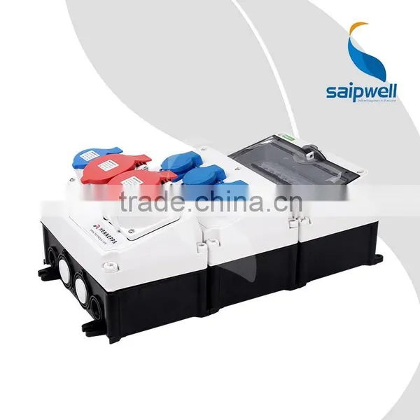 SAIP/SAIPWELL High Quality Waterproof Socket Box Power Distribution Enclosure photo-2