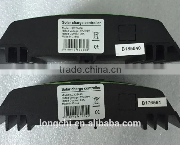 30A/40A 12V/24V Pwm Solar Charge Controller for Off-grid Solar System photo-3