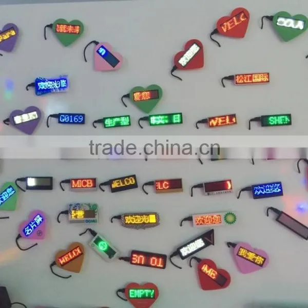 B721 White 12v Led Name Card Badge,led Car Mini Led Display,car Message Sign photo-6