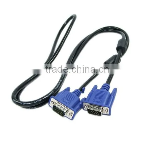 1.5M 15 Pin Male to Male VGA Cable
