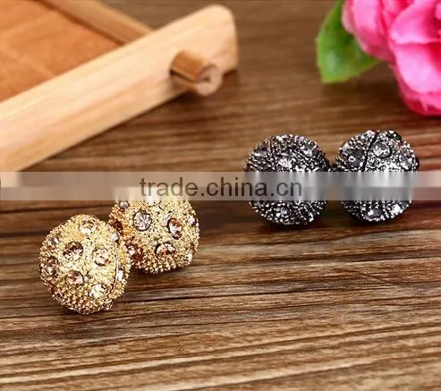 Fashion Round Ball Shape Rhinestone Hijab Pins/ Supplier's Choice photo-2