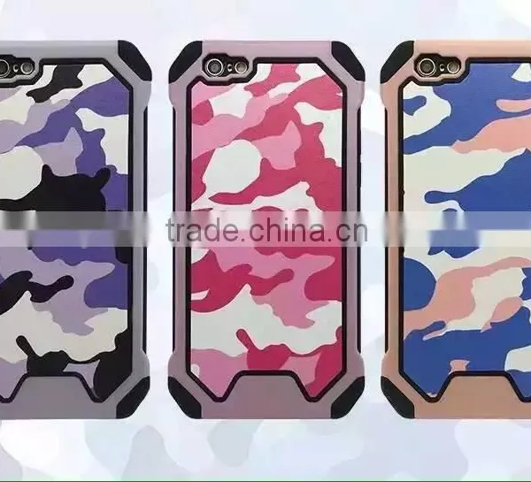 Shockproof Camouflage Hybrid Armor Case Phone Cover For Apple Iphone 6 6s Plus photo-4