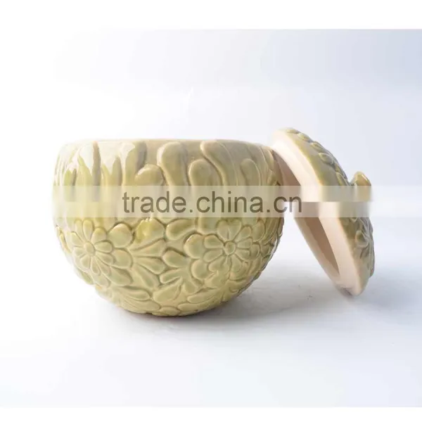 Ceramic Jar With Lid photo-2
