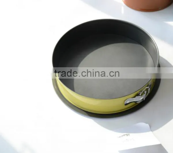 Carbon Steel Non-stick Round Springform Cake Pan 2pcs Set With Color Printing photo-2