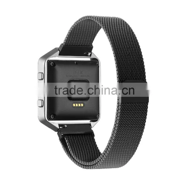 Milanese Magnetic Loop Stainless Steel Watch Band for Fitbit photo-4