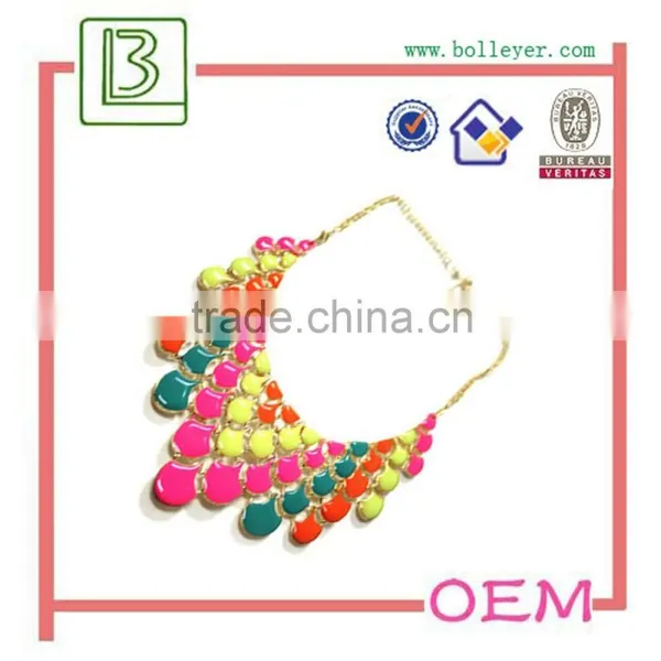 Jewelry Necklace Colorful Necklace With Charm photo-3