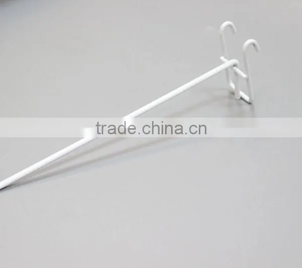 Kingly Grade White Display Garment Hook on Net KF-F005 photo-2