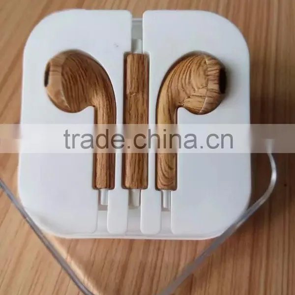 High Quality Stereo Wood Headset photo-6