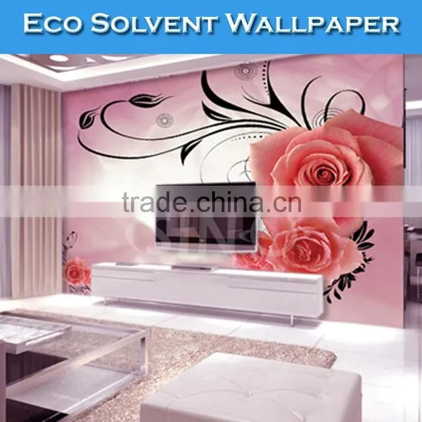 SINO Environment Protection Wall Decoration Eco Solvent Ink Printing Wallpaper photo-4