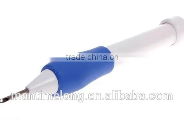 Three Sized Embroidery Stitching Needle Punching Punch Craft Tool Kit 2 Threader photo-4