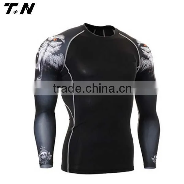 Blank MMA Rash Guard,Custom Printed Rash Guard Wholesale photo-5