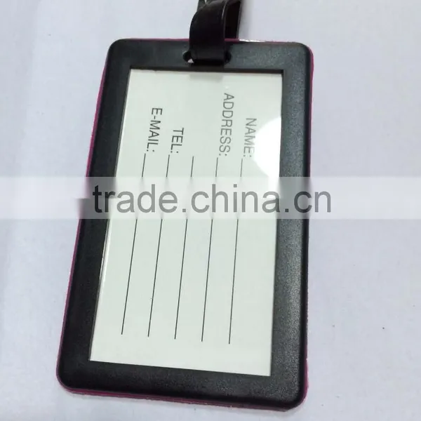 Plastic Name Tag for Free Printable Christmas Gift Extra Large Luggage Tag photo-4