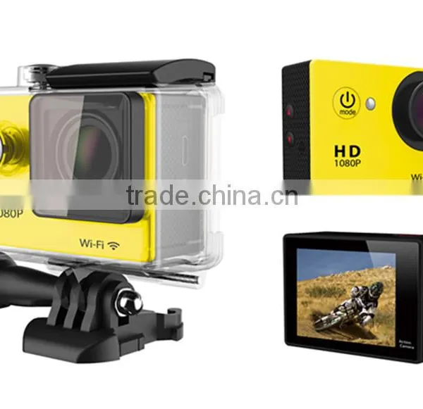 Full HD 1080P Action Camera Outdoor Travelling Underwater Helmet Sport Camera Digital Video Wifi Remote Control photo-3
