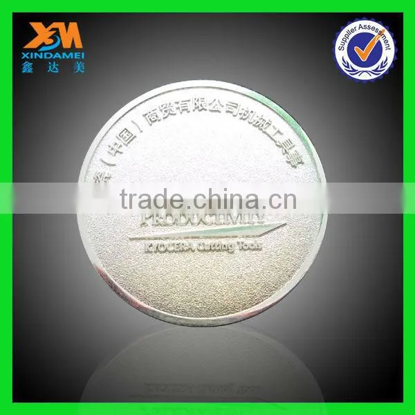 Custom Play Metal Silver Coin