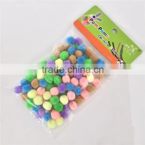 Factory Supply DIY Crafts Acrylic Pale Series Pompoms Toys for Kids or Wedding Party Decoration photo-2