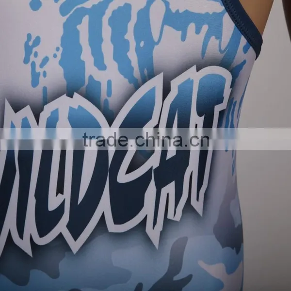 Wholesale Fashion Club New Sublimated Camo Wrestling Singlets for Men photo-3