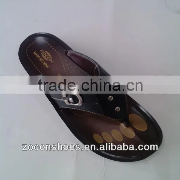 Black PU Slipper