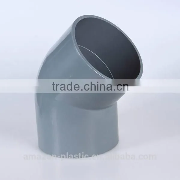 ASTM SCH40 SCH80 Standard Pvc Fittings / Plastic Pipe Fittings for Sale photo-3
