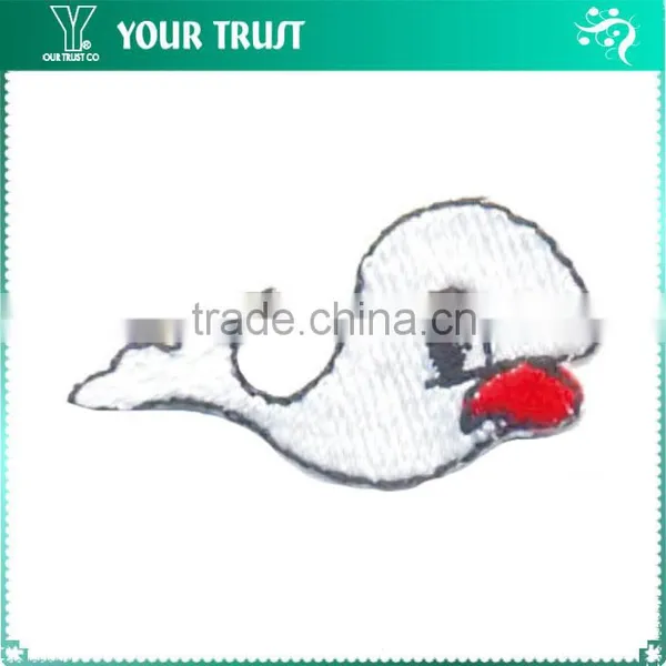 Colorful Tropical Fish Cloth Applique Custom Woven Patches photo-4