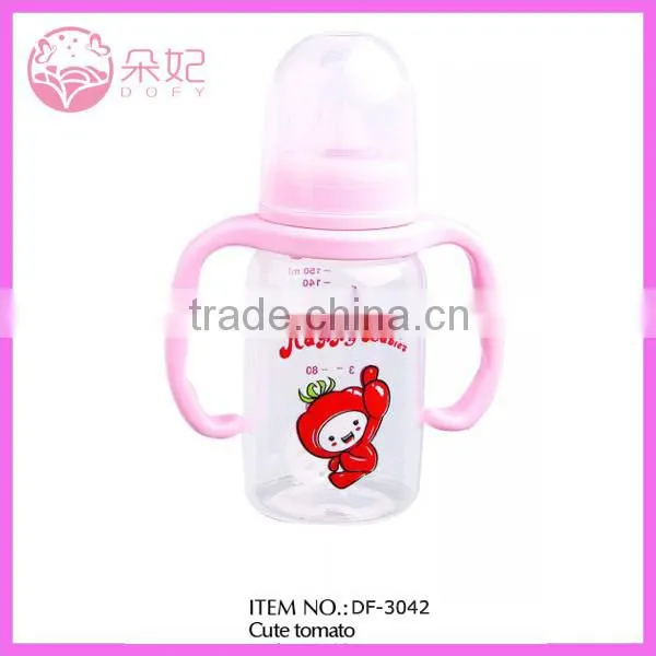 Free Sample Baby Water Bottle With Straw and Handle photo-3