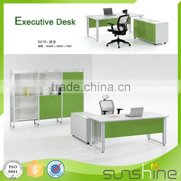 Professional Manufacturer Latest Executive Desk With Leather Top photo-4
