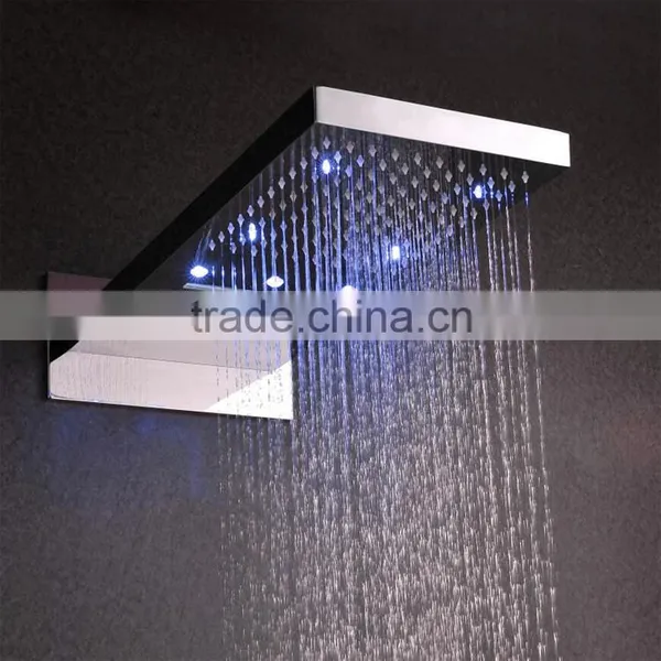 Luxury Led Lamp Illuminated Shower Head in Construction & Real Estate Quality Choice Most Popular photo-2