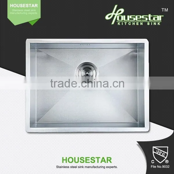 CUPC Certificate Direct Manufacturer Handmade Single Bowl Stainless Steel Kitchen Sink With Single Drainer --4944R photo-3