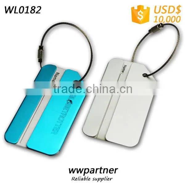 Promotional Metal Luggage Tag for Travel