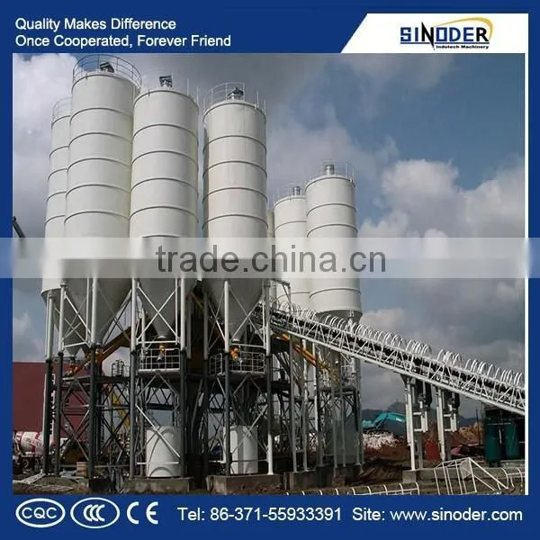 Sinoder Brand HZS Series Concrete Mix Plant Small Concrete Batching Plant Portable Cement Plant photo-6