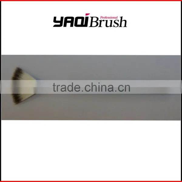 Pink Wooden Handle Fan Makeup Brush photo-5