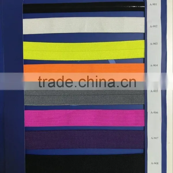 Wuyang Elastic Tape Natural Rubber Band Elastic Rubber Tape for Underwear in 2016 photo-6