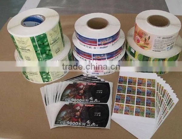 Adhesive Ticker Labels Printing High Quality Low Price photo-4