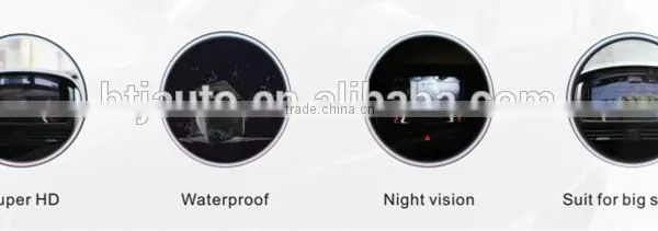 HD Night Vision Rear View Camera With Parking Lines photo-2