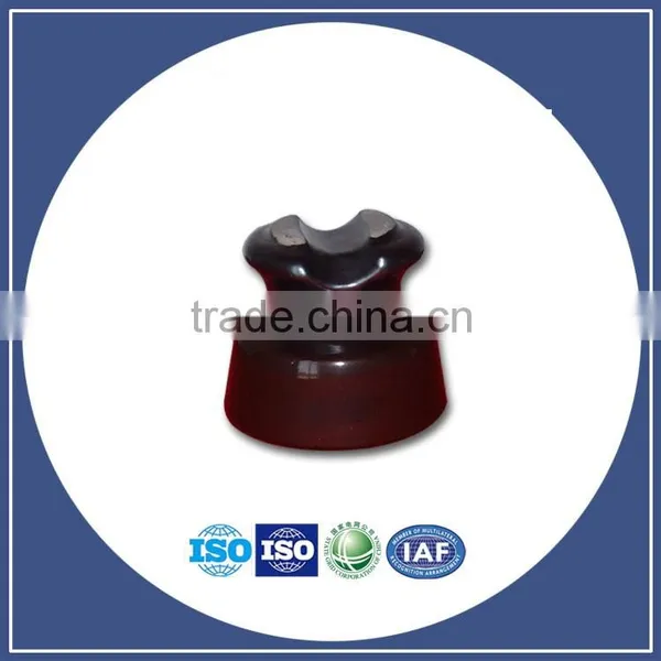 55 Serials ANSI Porcelain Telegraph Insulators Medium Voltage Pin Type Porcelain Insulator photo-5