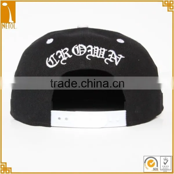 Custom 6 Panel Green Underbrim Snapback Baseball Caps photo-2