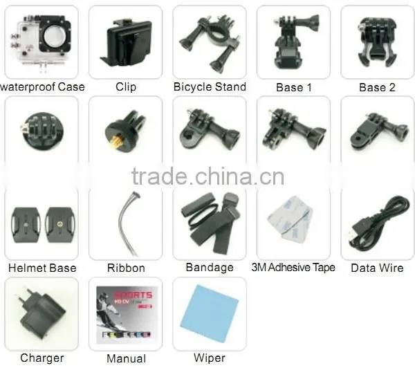 Multipurpose HD DVR SJ6000 Video Sport go Pro Camera Extreme Sport Helmet Action Camera+monopod photo-6