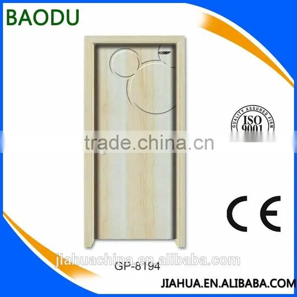 Toilet Pvc Door Specifications Pvc Wooden Door Wood Panel Door Design photo-4