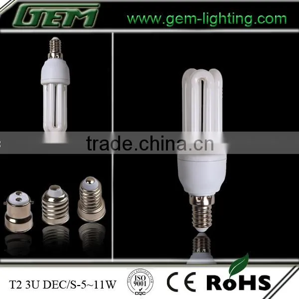 CFL 3U With B22 Lamp Base Wholesale Light Bulbs photo-3